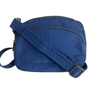 Travelon Anti-Theft  Crossbody Blue Bag
